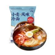 看今朝看今朝正宗东北韩式酸甜大冷面延吉小麦速食小吃烤冷面延边特产 【实惠】小麦冷面370g*4