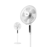 美的（Midea） 电风扇落地扇家用大风量电扇宿舍轻音低噪遥控定时智能扇 【经典5叶 多档调节】遥控定时款（SAC35BR）