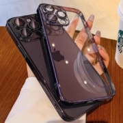 透明防摔手机壳 全包镜头 适用苹果全型号