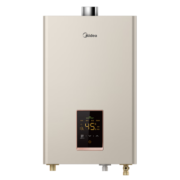 美的（Midea）燃气热水器燃气家用天然气水气双调恒温强排式智能变升变频节能省气25%APP控制远程调温 【12升】JSQ22-KD1
