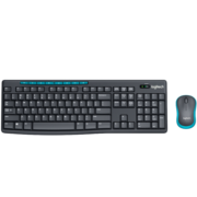 罗技（Logitech）无线键盘 MK275无线键鼠套装 全尺寸 办公键盘鼠标套装 带2.4G接收器 MK275-无线键鼠套装