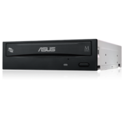华硕(ASUS) 24倍速 SATA接口 内置DVD刻录机 台式机光驱 黑色(DRW-24D5MT)