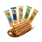 众望小麻花500g独立包装袋装食品办公室休闲湖北小吃零食特产糕点