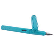 凌美(LAMY)钢笔签字笔 Candy糖果系列 薄荷绿 单只装 德国进口 F0.7mm