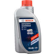 博世（BOSCH） DOT4刹车油/制动液/离合器油 1L 通用型进口原料国内调配 一升装