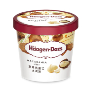 限地区：哈根达斯 夏威夷果仁口味 冰淇淋 100ml *8件