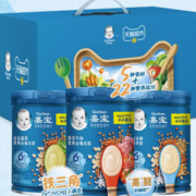 88VIP！Gerber 嘉宝 米粉番茄牛肉+谷物+混合蔬菜礼盒250g*3罐