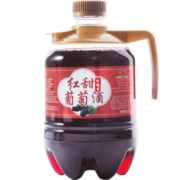 旧拉斯普金青岛大泽山原汁自酿 赤霞珠干红葡萄酒 甜红葡萄北醇葡萄 1.5L玫瑰香普通原汁*1