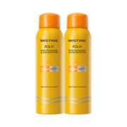 Mistine（蜜丝婷）小黄喷防晒喷雾紫外线隔离 100ml*2组合装 便携补喷