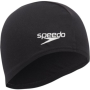 Speedo/速比涛男女通用简约防水训练不勒头贴合护法 纯色泳帽