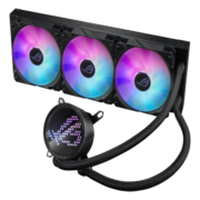 华硕（ASUS）ROG RYUO龙王三代 360ARGB一体式水冷散热器 Asetek八代方案/全金属冷头/Matrix LED/6年质保