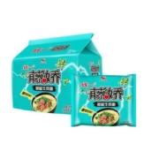 QQ端：Uni-President 统一 椒牛肉面麻辣泡面 方便面 100g*5袋