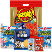 旺旺 哎呦休闲 零食大礼包  298g