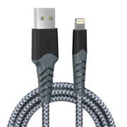 需抢券:Gopala 苹果数据线-渔网编织 USB 1米 *3件