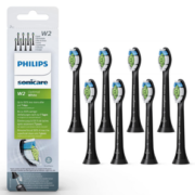 高效清除牙菌斑！Philips 飞利浦 HX6068/13 钻石亮白型声波震动牙刷刷头 8支装  凑单到手约￥188.73