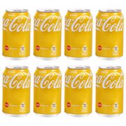 Fanta 芬达 柠檬味可乐碳酸饮料汽水  330ml*8罐