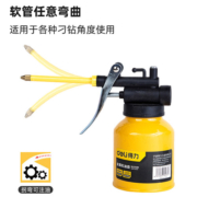 得力机油壶长嘴高压加注器滴壶加油枪小手动喷壶神器润滑油壶油枪