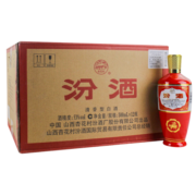 汾酒清香型白酒 出口红汾(红玻瓶) 53度500ml *12瓶  整箱装  杏花村