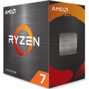Plus会员：AMD R7-5700X CPU处理器 8核16线程 3.4GHz 盒装