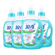 浪奇蓝风铃除菌除螨洗衣液机洗手洗液持久留香全瓶家用整箱批16斤