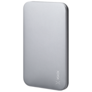 小盘(XDISK)1TB USB3.0移动硬盘Q系列2.5英寸 铂银灰 高速金属8.9mm超簿便携精英款文件数据备份存储稳定耐用