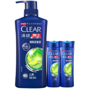 京喜特价app，官方补贴：清扬 男士去屑洗发水 500g+100g*2
