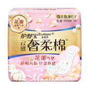 护舒宝 卫生巾 瞬吸反白 奢柔棉 7片 240mm