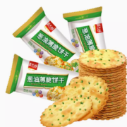 88VIP！嘉士利 葱油薄脆饼干163gx1包