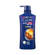 清扬（CLEAR）男士防脱去屑养根韧发持证控油咖啡固发锌洗发水 500g