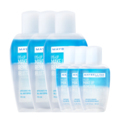 美宝莲眼部及唇部卸妆液套装330ml (70ml*3+40ml*3) 深层清洁全脸可卸