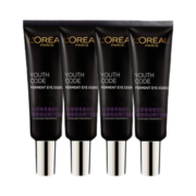欧莱雅（L'OREAL）小黑瓶精华液青春密码酵素黑精华肌底液紧致保湿淡纹礼物护肤品 黑精华肌底液7.5ml*4 （共30ml）