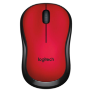 罗技（Logitech） M220无线鼠标笔记本家用轻音办公省电鼠标造型升级版 红色
