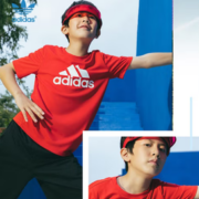 PLUS会员！adidas 阿迪达斯 儿童运动经典短袖T恤