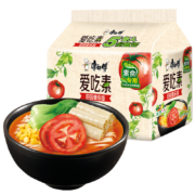 限地区、需抢券：康师傅方便面 爱吃素 田园番茄面 82.5g*5袋
