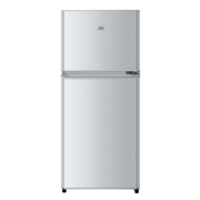 需购券、需抢券、PLUS会员：Haier 海尔 BCD-118TMPA 直冷双门冰箱 118L 银色