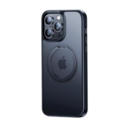 图拉斯支点壳O1适用苹果14ProMax手机壳iPhone14Pro磁吸13ProMax新款Magsafe带支架磨砂q2高级感透明PM紫360