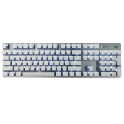 罗技（Logitech） K845机械键盘有线电竞游戏办公朋克复古口红国潮键盘外设电脑笔记本节日礼物 K845（茶轴）+白巧克力键帽