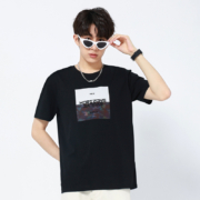 需抢券、京喜小程序：JEANSWEST 真维斯 男士印花T恤 JW-22-173525