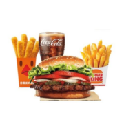 BURGER KING 汉堡王 明星皇堡四件套 到店券