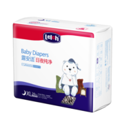 露安适（Lelch）纯净系列（原体育之星）日用/夜用纸尿裤婴儿尿不湿超薄透气干爽 夜用XL码24片
