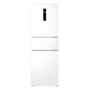 美的（Midea）三门家用小冰箱小型三开门风冷无霜变频一级能效节能省电轻音净味保鲜租房电冰箱MR-251WTPE 极地白