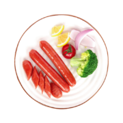 大用 鸡肉生鲜冷冻半成品 清真食品 火山石烤肠1kg（20根）