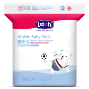 露安适（Lelch）体育之星拉拉裤XXL16片(15kg以上)日用薄护适动 婴儿尿不湿