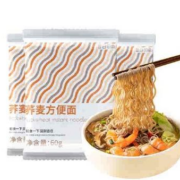 再补券、官方补贴：昔日印象 荞麦方便面 60g*3袋