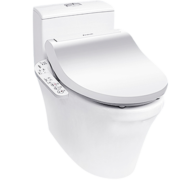 松下（Panasonic）智能坐便器即热式宽幅款智能马桶盖5209+A型马桶400坑距套餐机