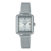 卡西欧（CASIO）手表 SHEEN系列时尚简约编织表带太阳能防水女表 SHS-D400M-7A