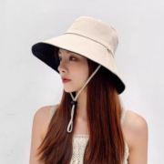 概率券: ZNCNRR 女士双面防晒渔夫帽