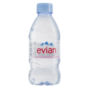 依云法国原装进口 evian矿泉水 330ml*24瓶 整箱装