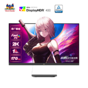 PLUS会员、需抢券：ViewSonic 优派 VX2781-2 K-PRO 27英寸IPS显示器（2560*1440、170Hz、1ms、HDR400）