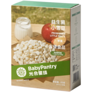 babycare新西兰辅食品牌光合星球酸奶溶豆益生菌小雪豆无添加儿童零食 苹果味